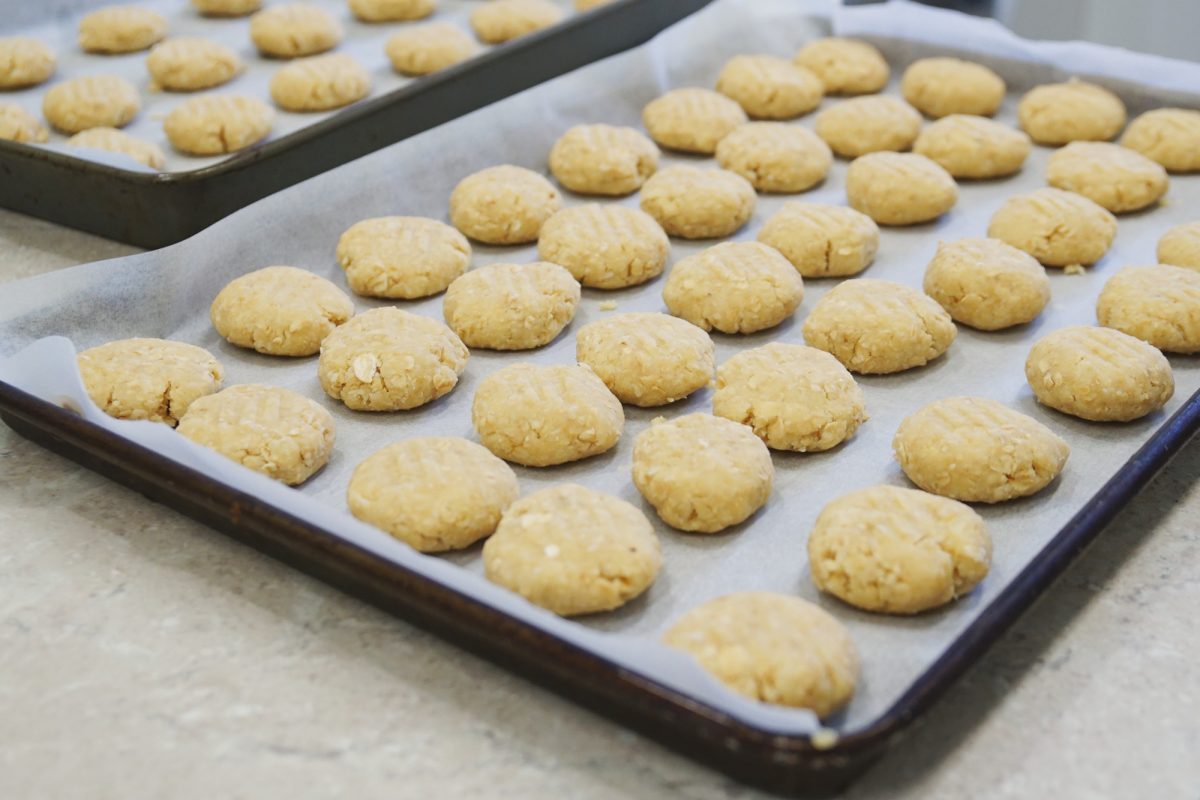 Vanilla Oats Cookies